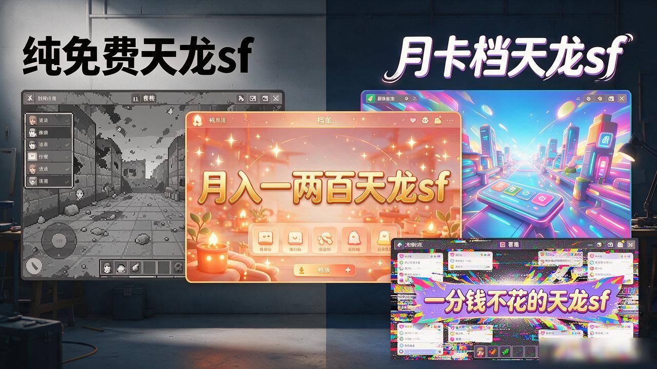 天龙sf哪个值得玩？玩了三年天龙sf踩过的坑全给你捋一遍