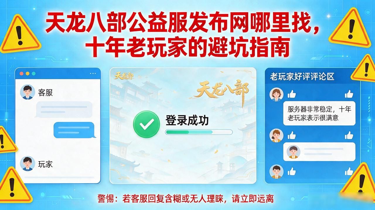 天龙八部公益服发布网哪里找，十年老玩家的避坑指南