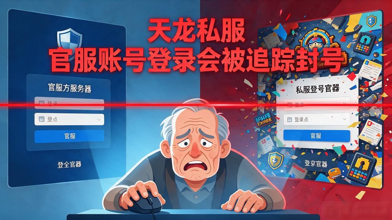 想玩天龙私服 一个老玩家劝你先看完再说 别等被骗了才后悔