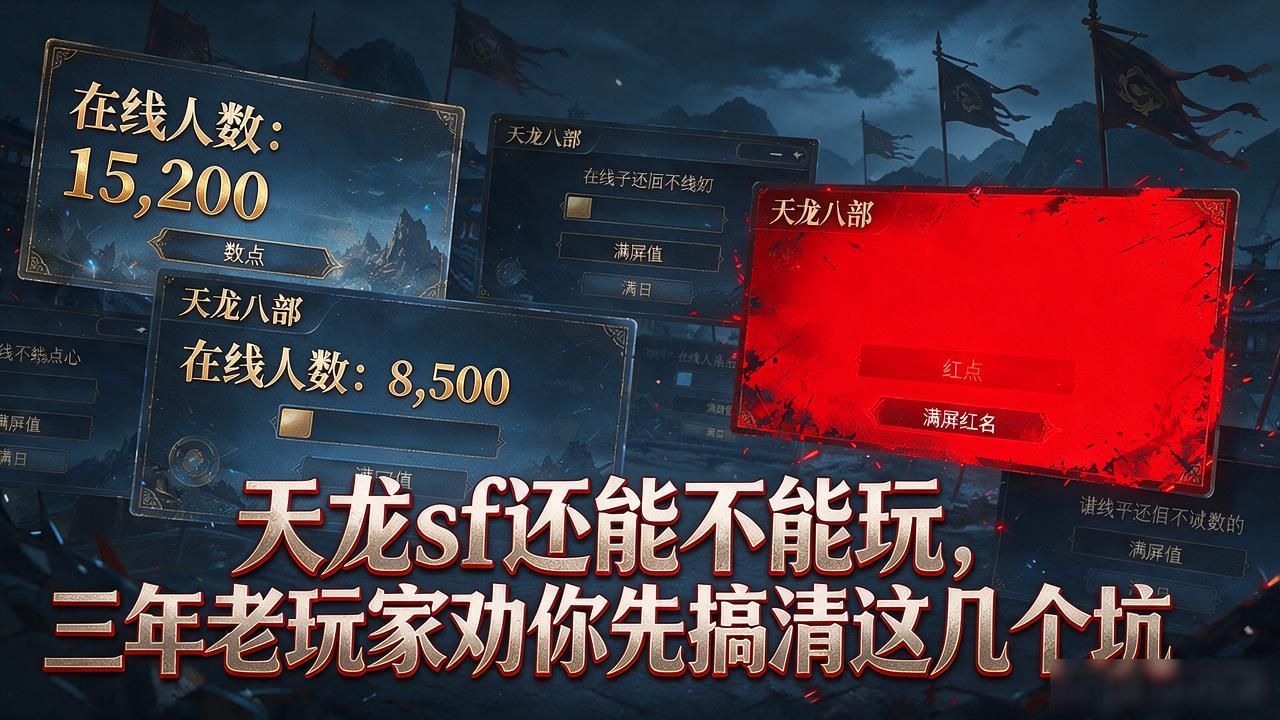 天龙sf还能不能玩，三年老玩家劝你先搞清这几个坑